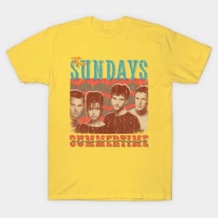 The Sundays Vintage 1990 // Summertime Original Fan Design Artwork T-Shirt